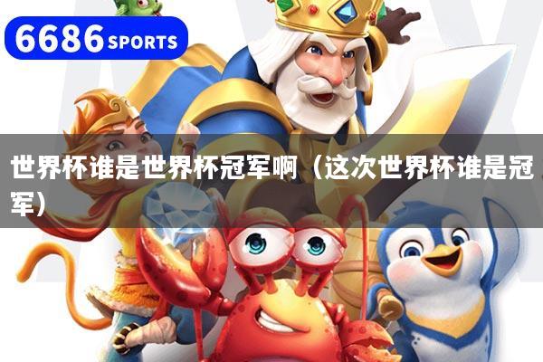世界杯谁是世界杯冠军啊（这次世界杯谁是冠军）